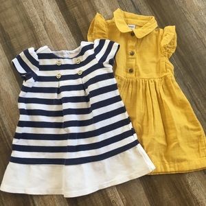 Janie and Jack / Old Navy Dress Bundle Size 3-6 M